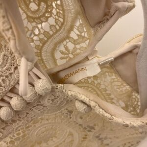 COPY - Macre mie lace dress in cream. Zimmermann collection dress